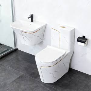 Bathroom Set – Wall-hung Toilet + Basin